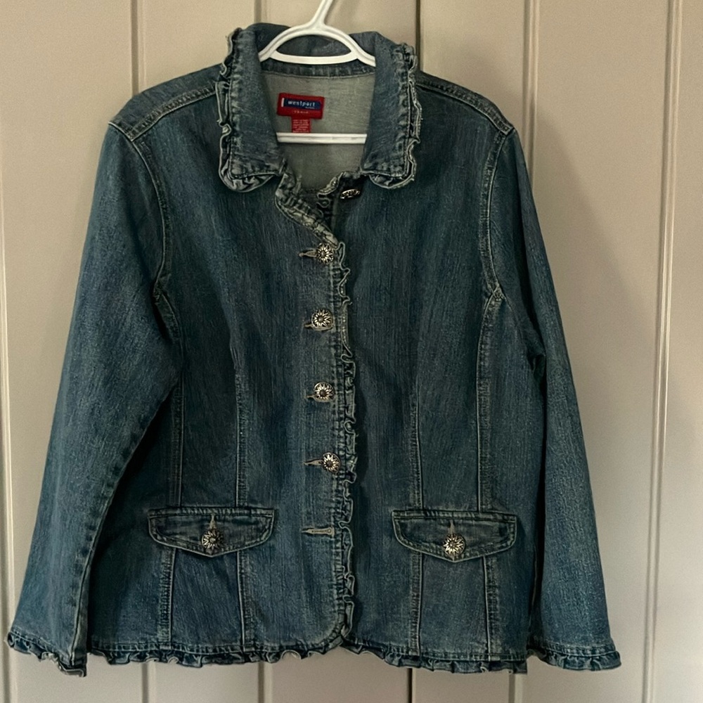 Westport Blue Jean Jacket Classic Denim Design
